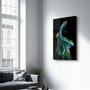 Wallity Pintura Decorativa de Vidrio Templado Multicolor 70 x 110 cm